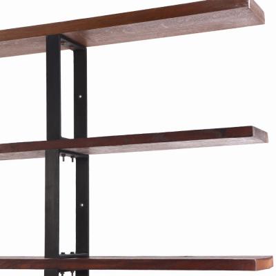 Narrow Iron and Oak tag re Belgium C 1970 Architect Designed 