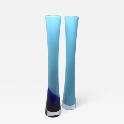 Nason Moretti Modi Blue Vases by Nason Moretti