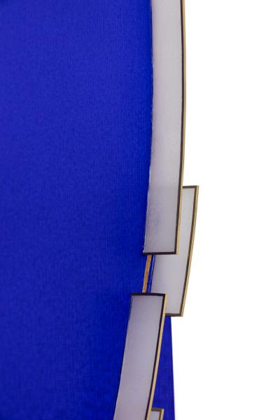 Natale Adgnot Mixed Media Wall Collage Titled Fibonacci Spiral 