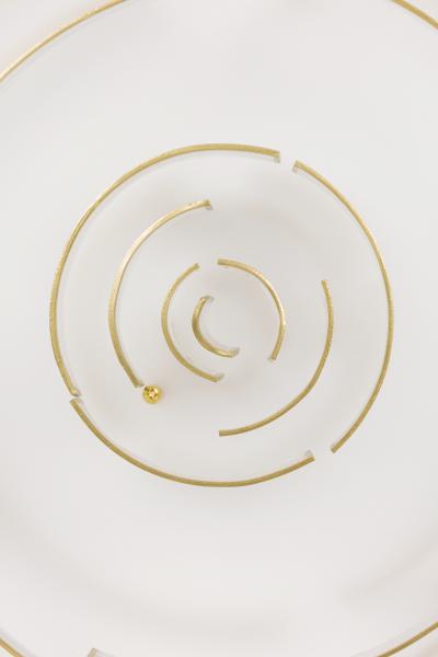 Natale Adgnot Natale Adgnot American Contemporary Mixed Media Wall Sculpture Titled Double