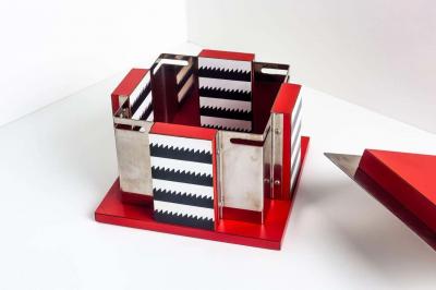 Nathalie du Pasquier Nathalie Du Pasquier Gravieux Accueil Box from Objects for the Electronic Age