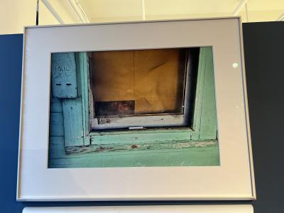 Nathan Benn Photograph by Nathan Benn Boy Staring from a Window Miami