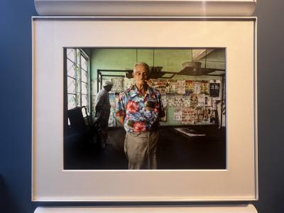 Nathan Benn Photograph by Nathan Benn Trainers Working at the 5th Street Gym in Miami Beach