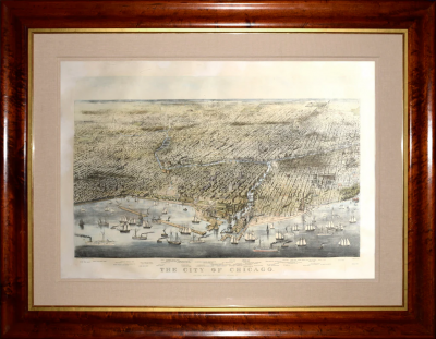 Nathaniel Currier NATHANIEL CURRIER 1813 1888 JAMES IVES 1824 1895 THE CITY OF CHICAGO