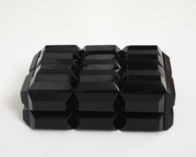 Natural Black Buffalo Horn Box