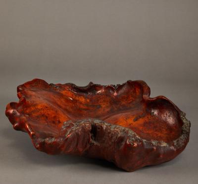 Natural Burl Wood Bowl