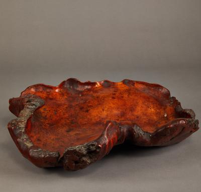 Natural Burl Wood Bowl