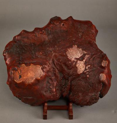 Natural Burl Wood Bowl