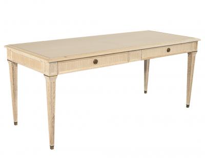 Natural Oak Writing Desk Louis XVI Inspired