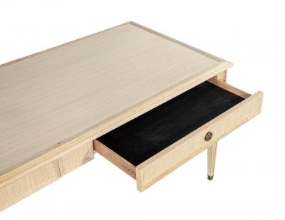 Natural Oak Writing Desk Louis XVI Inspired