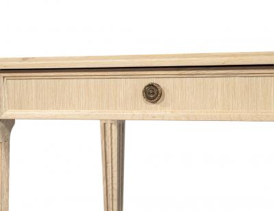 Natural Oak Writing Desk Louis XVI Inspired