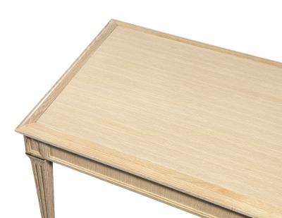 Natural Oak Writing Desk Louis XVI Inspired
