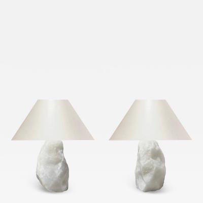 Natural Rock Crystal lamps