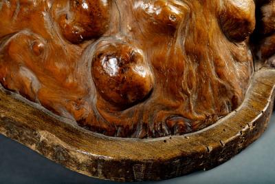 Natural Wood Copper Lined Hibachi