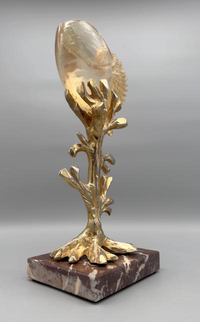 Nautilus sculpture Paris France circa 1970 1980