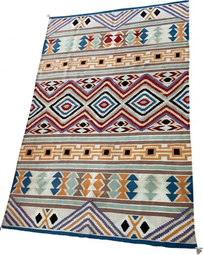 Navajo Dine Late Classic serape early 1870s