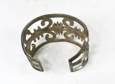 Navajo Dine sandcast bracelet