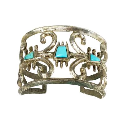 Navajo Dine sandcast bracelet