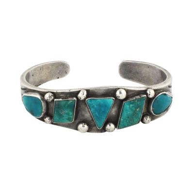 Navajo bracelet in Deco style