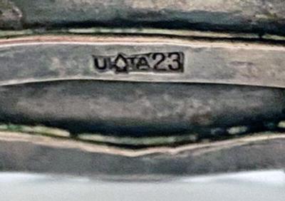Navajo bracelet with UITA hallmark
