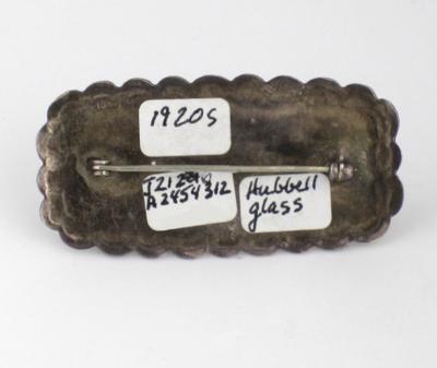 Navajo pin with Hubbell glass