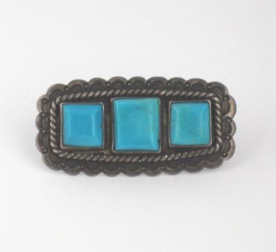 Navajo pin with Hubbell glass