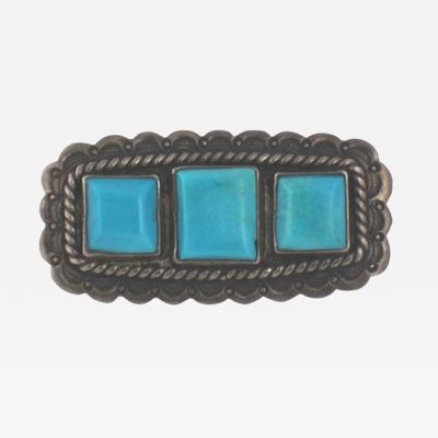 Navajo pin with Hubbell glass