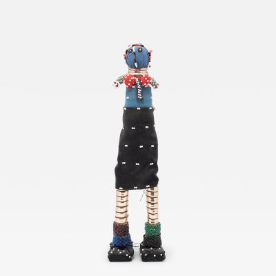 Ndebele Beaded Ceremonial Doll