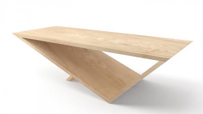Neal Aronowitz Time Space Portal Table Wood Coffee Table a Collection by Neal Aronowitz