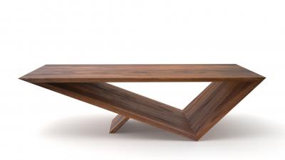 Neal Aronowitz Time Space Portal Table Wood Coffee Table a Collection by Neal Aronowitz