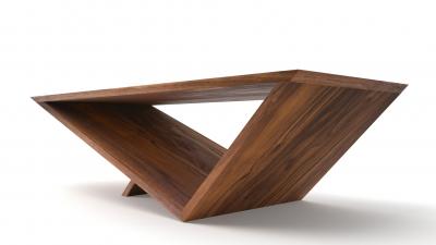 Neal Aronowitz Time Space Portal Table Wood Coffee Table a Collection by Neal Aronowitz