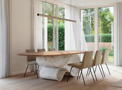 Neal Aronowitz Whorl Dining Table