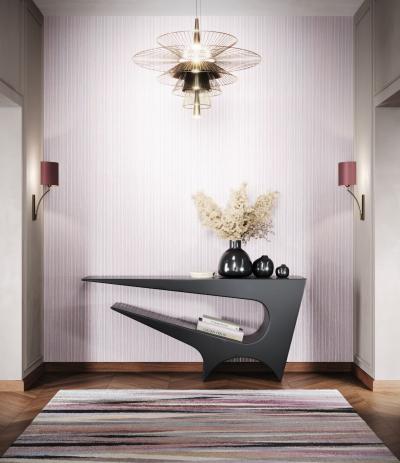 Neal Aronowitz r Axis Console in Black Matte Aluminum by Neal Aronowitz