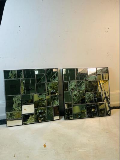 Neal Small MODERN PAIR OF NEAL SMALL STYLE MIRRORS