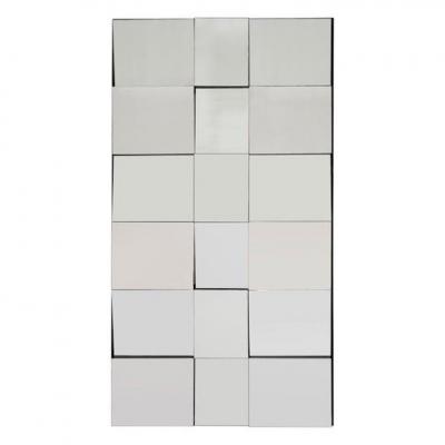 Neal Small Neil Small Faceted Slopes Mirror Wall Sculpture