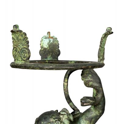 Neapolitan Grand Tour Bronze Of Silenus After The Antique