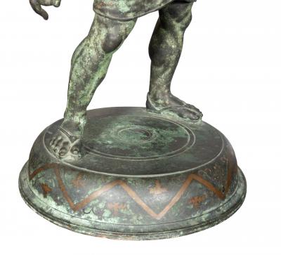 Neapolitan Grand Tour Bronze Of Silenus After The Antique