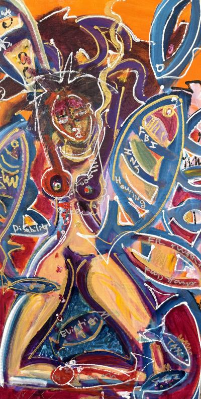 Neith Nevelson Abstract Female Figure 