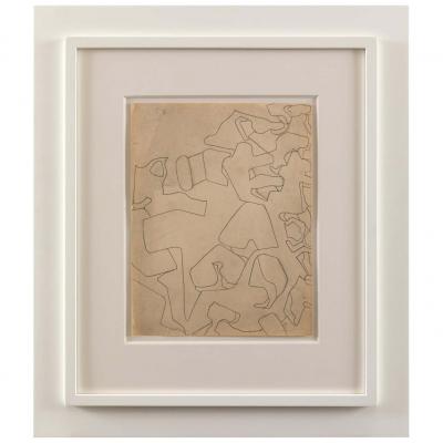 Nell Blaine Nell Blaine Pencil Drawing on Paper