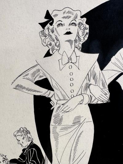 Nell Reppy The Three Graces Fantasy Fashion Illustration Female Illustrator 