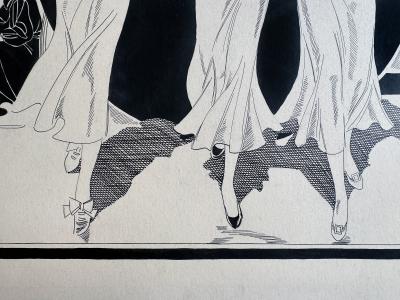 Nell Reppy The Three Graces Fantasy Fashion Illustration Female Illustrator 