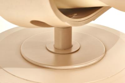 Nelo Flight High Swedish Chair and Ottoman Designed by Takashi Okamura