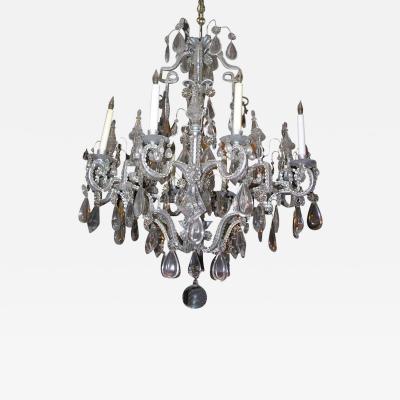 Neo Classic 8 Light Crystal Chandelier