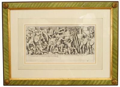 Neo Classic Roman Historical Scene Print