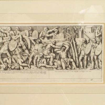 Neo Classic Roman Historical Scene Print