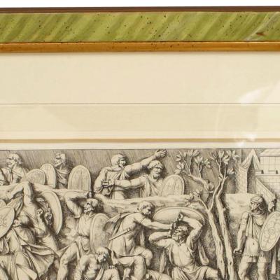 Neo Classic Roman Historical Scene Print