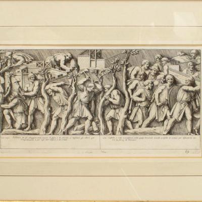 Neo Classic Roman Historical Scene Print