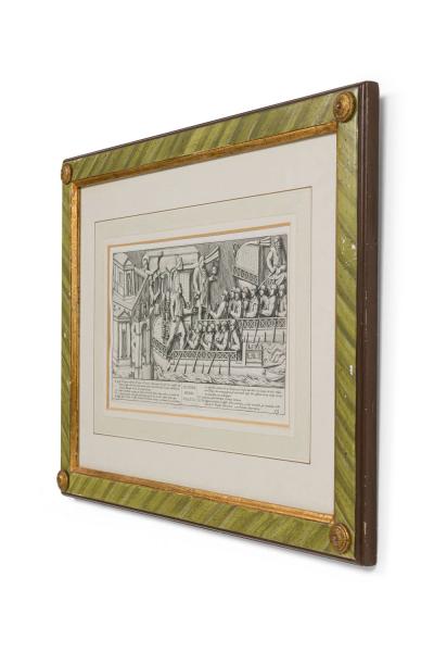 Neo Classic Roman Historical Scene Print