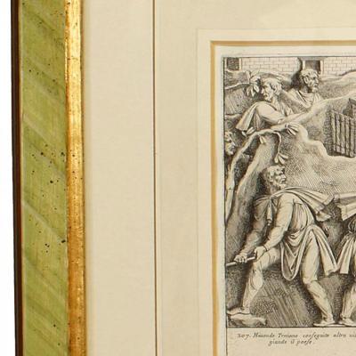 Neo Classic Roman Historical Scene Print