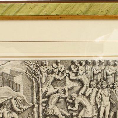 Neo Classic Roman Historical Scene Print